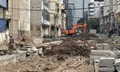 Hiện trạng thi công mở rộng ngõ 381 Nguyễn Khang, Hà Nội