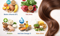 5 dưỡng chất thiết yếu giúp tóc mọc nhanh, chắc khỏe từ gốc đến ngọn