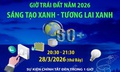Chiến dịch Giờ Trái đất 2026: Sáng tạo xanh - Tương lai xanh