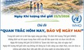 Ngày Khí tượng thế giới 23/3/2026: 'Quan trắc hôm nay, bảo vệ ngày mai'