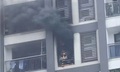 TPHCM: Cháy căn hộ tầng 10 ở chung cư cao tầng trên đường Nguyễn Hữu Cảnh
