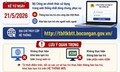 Từ 21/5, khai báo lưu trú, tạm trú thực hiện trên nền tảng mới