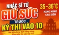 Nhắc sĩ tử giữ sức trước kì thi vào lớp 10
