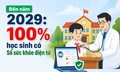 Đến năm 2029: 100% học sinh có Sổ sức khỏe điện tử