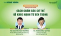 Truyền hình trực tuyến: Cách chăm sóc cơ thể để khỏe mạnh từ bên trong