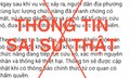 Thông tin xe công vụ lao xuống suối ở Lào Cai là sai sự thật