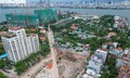 Lộ diện hình hài đường 90m giữa lòng Hồ Tây