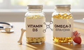 Tác dụng khi bổ sung vitamin D và omega-3