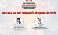 Truyền hình trực tuyến: 'HIV VÀ VIÊM GAN: NGUY CƠ ĐỒNG NHIỄM VÀ DỰ PHÒNG LÂY TRUYỀN'