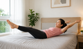 5 bài tập tại giường giúp tăng cường cơ lõi sau tuổi 60