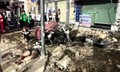 Lao xe vào công trình đang thi công ở Huế lúc rạng sáng, 2 người nhập viện