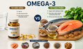 Uống viên omega-3 hay ăn thực phẩm tự nhiên, lựa chọn nào tốt hơn?
