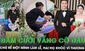 Đám cưới vắng cô dâu, chú rể một mình làm lễ rồi vội trở lại bệnh viện chăm vợ, hai họ khóc vì thương