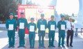 Nhiều chiến sĩ dân quân vinh dự được kết nạp Đảng dịp Quốc khánh