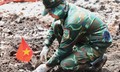 Bóc tách hơn 500m³ đất, tìm thấy thêm 10 bộ hài cốt liệt sĩ