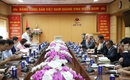 Thứ trưởng Bộ Y tế Nguyễn Thị Li&#234;n Hương tiếp, l&#224;m việc với đo&#224;n c&#244;ng t&#225;c Quỹ To&#224;n cầu