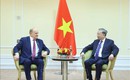 Tổng B&#237; thư T&#244; L&#226;m tiếp Chủ tịch Đảng Cộng sản Nga Gennady Zyuganov