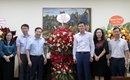 Thứ trưởng Bộ Y tế L&#234; Đức Luận ch&#250;c mừng c&#225;c cơ quan b&#225;o ch&#237; nh&#226;n kỷ niệm 100 năm Ng&#224;y B&#225;o ch&#237; C&#225;ch mạng Việt Nam