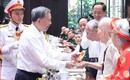 Tổng B&#237; thư T&#244; L&#226;m gặp mặt đại biểu c&#243; c&#244;ng với c&#225;ch mạng
