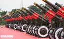 Cận cảnh d&#224;n ph&#225;o lễ sẵn s&#224;ng khai hỏa trong buổi tổng hợp luyện diễu binh tối nay 21/8