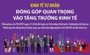 Kinh tế tư nhân đóng góp quan trọng vào tăng trưởng kinh tế