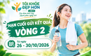 Tôi khỏe đẹp hơn lần 5: Ứng viên khẩn trương gửi kết quả Vòng 2 từ ngày 26-30/10