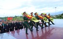 Xúc động truy điệu, an táng hài cốt liệt sĩ tại Nghĩa trang liệt sĩ Ninh Thuận