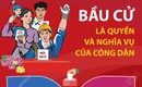 Bầu cử là quyền và nghĩa vụ của công dân