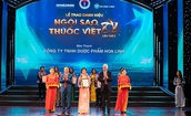 Thuốc ho bổ phế Bảo Thanh được Bộ Y tế tặng giải thưởng &quot;Ng&#244;i sao thuốc Việt&quot; lần thứ 2
