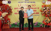 Bộ Y tế điều động, bổ nhiệm Ph&#243; Viện trưởng Viện Ph&#225;p y t&#226;m thần Trung ương