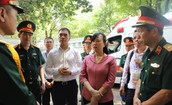 Bộ trưởng Đ&#224;o Hồng Lan: ‘Đảm bảo an to&#224;n sức khỏe cho người d&#226;n, chiến sĩ dự lễ 30/4 l&#224; nhiệm vụ rất vẻ vang’