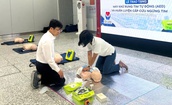 TPHCM triển khai  máy khử rung tim tự động (AED) tại tuyến Metro số 1