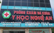 Nhiều lần thanh tra, xử lý vi phạm tại Phòng khám Đa khoa Y học Nghệ An