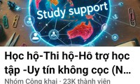 Học hộ, thi hộ tr&#234;n mạng x&#227; hội nhan nhản như &#39;nấm sau mưa&#39;