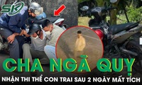 Hai ng&#224;y t&#236;m kiếm trong tuyệt vọng, người cha đau đớn ng&#227; quỵ khi nhận thi thể con trai