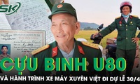 Cựu binh U80 và hành trình xuyên Việt bằng xe máy dự lễ 30/4: ‘Tôi trốn vợ, trốn con’