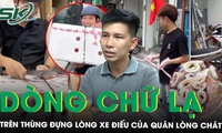 ‘Thế L&#242;ng Se Điếu’ giải th&#237;ch d&#242;ng chữ lạ tr&#234;n th&#249;ng đựng h&#224;ng, xin lỗi v&#236; ‘bốc ph&#233;t’ bộ l&#242;ng 40m