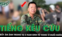 &#193;m ảnh lời cầu cứu trong vụ 2 nam sinh tử vong khi quay clip diễn tả t&#236;nh huống đuối nước