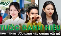 Hoa hậu Th&#249;y Ti&#234;n bị tước danh hiệu Gương mặt trẻ Việt Nam ti&#234;u biểu