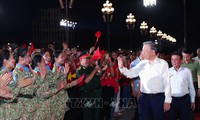 Tổng B&#237; thư dự Chương tr&#236;nh ch&#237;nh luận nghệ thuật &#39;Dưới cờ vinh quang&#39;