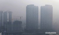Sáng nay Hà Nội tiếp tục ô nhiễm không khí nghiêm trọng