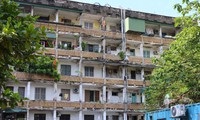 Rời chung cư xuống cấp ở Nghệ An, hàng trăm hộ dân chờ ngày về nhà mới