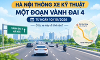 Hà Nội thông xe một đoạn Vành đai 4 từ 10/10, người dân di chuyển thế nào?