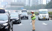 Phân luồng giao thông các tuyến đường bộ hướng về trung tâm Hà Nội dịp Tết