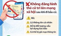 Vì sao không nên đăng thẻ cử tri lên mạng xã hội?