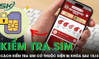 Hướng dẫn cách kiểm tra SIM có thuộc diện bị khóa sau ngày 15/4