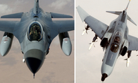 Tiêm kích F-4 Iran giao chiến F-16 Mỹ trong không phận Saudi Arabia