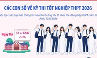 Các con số về kỳ thi tốt nghiệp THPT 2026