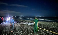 Tìm thấy thi thể bé trai 13 tuổi mất tích khi đi tắm biển cùng bố