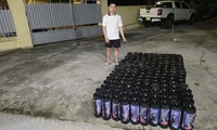 Quảng Ninh: Phạt 160 triệu đồng, tiêu hủy gần 350 bình khí cười